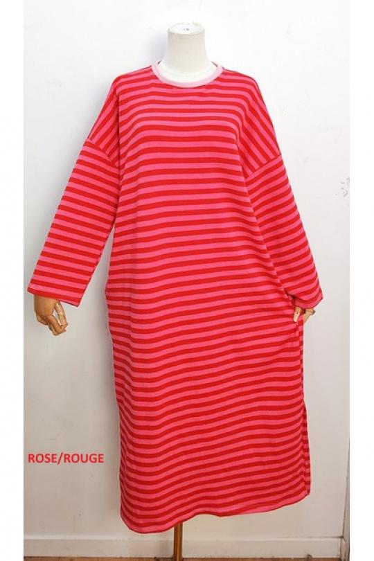 Robes longues Femme Bleu/Rose bellavie 2829R Efashion Paris