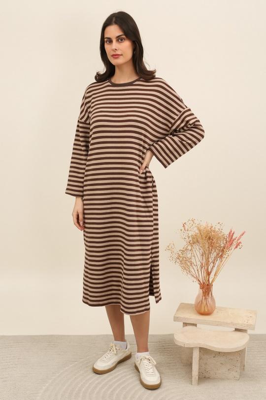 Robes longues Femme Bleu/Rose bellavie 2829R Efashion Paris