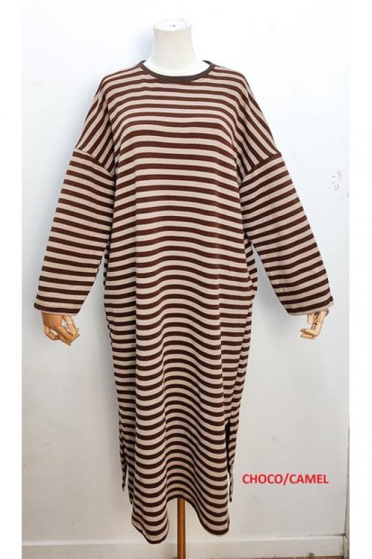 Robes longues Femme Bleu/Rose bellavie 2829R Efashion Paris