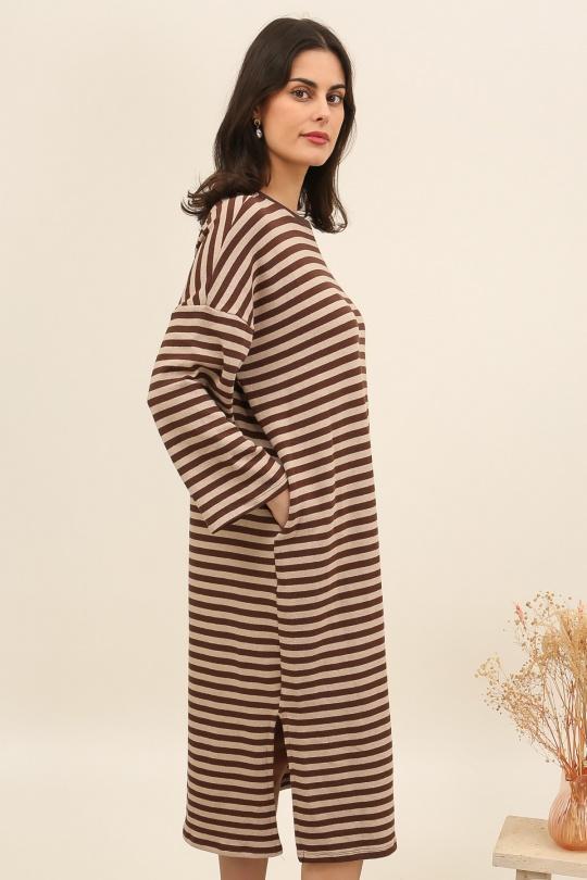 Robes longues Femme Bleu/Rose bellavie 2829R Efashion Paris