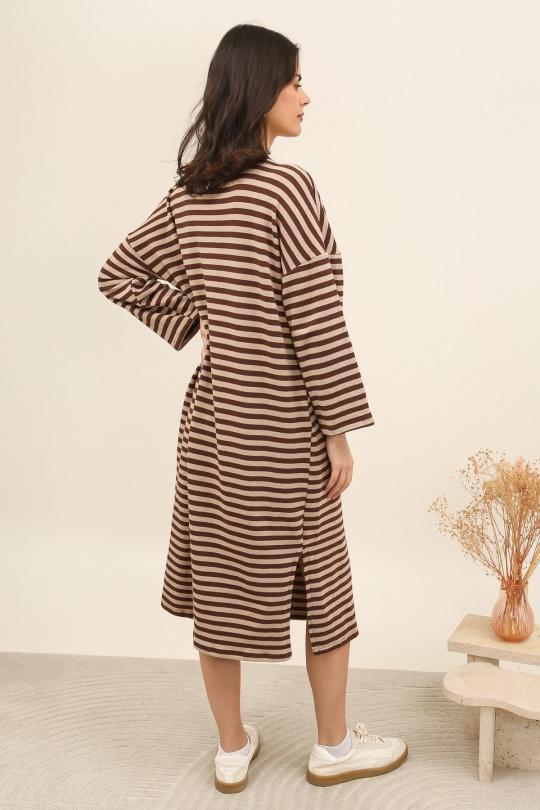 Robes longues Femme Bleu/Rose bellavie 2829R Efashion Paris