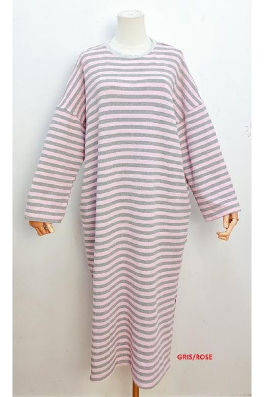 Robes longues Femme Bleu/Rose bellavie 2829R Efashion Paris