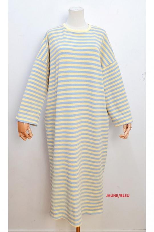 Robes longues Femme Bleu/Rose bellavie 2829R Efashion Paris