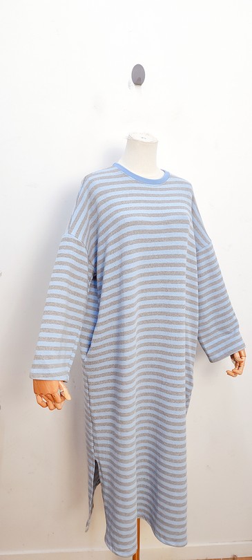 Robes longues Femme Bleu/Rose bellavie 2829R Efashion Paris