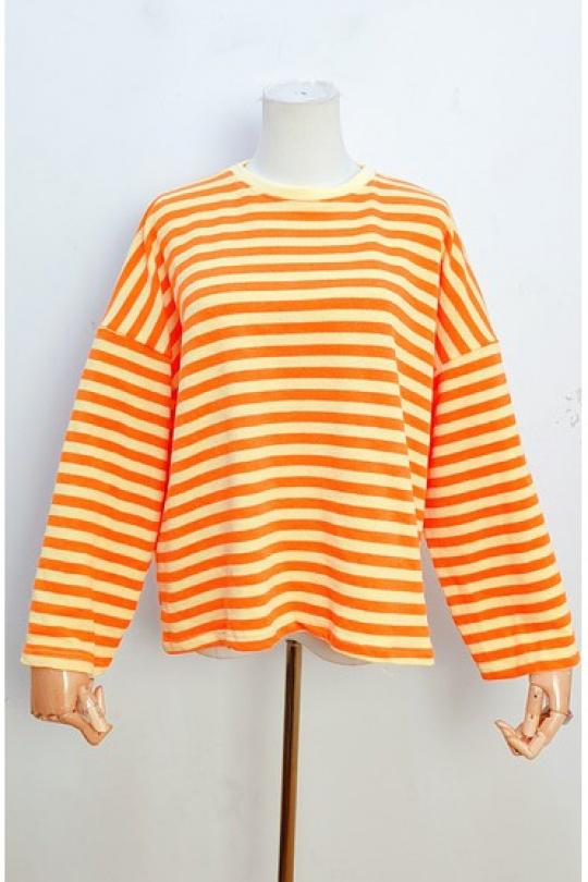 Tops Femme Orange/jaune bellavie 5208T Efashion Paris