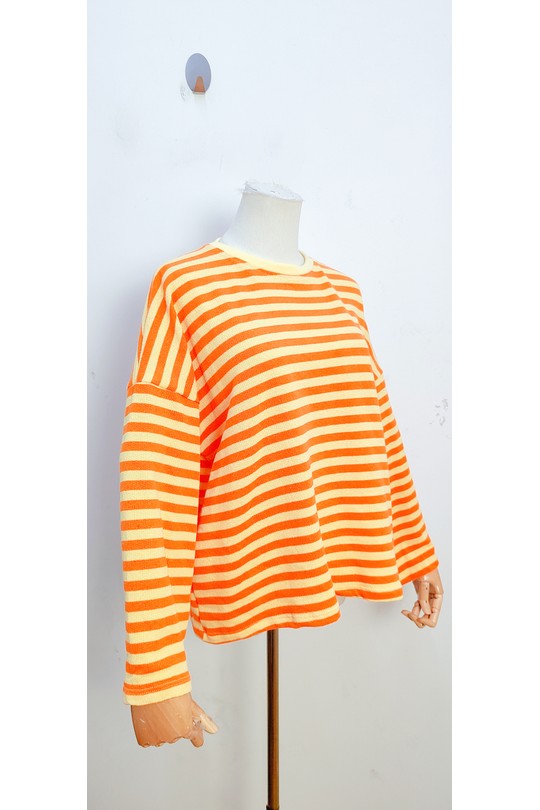 Tops Femme Orange/jaune bellavie 5208T Efashion Paris