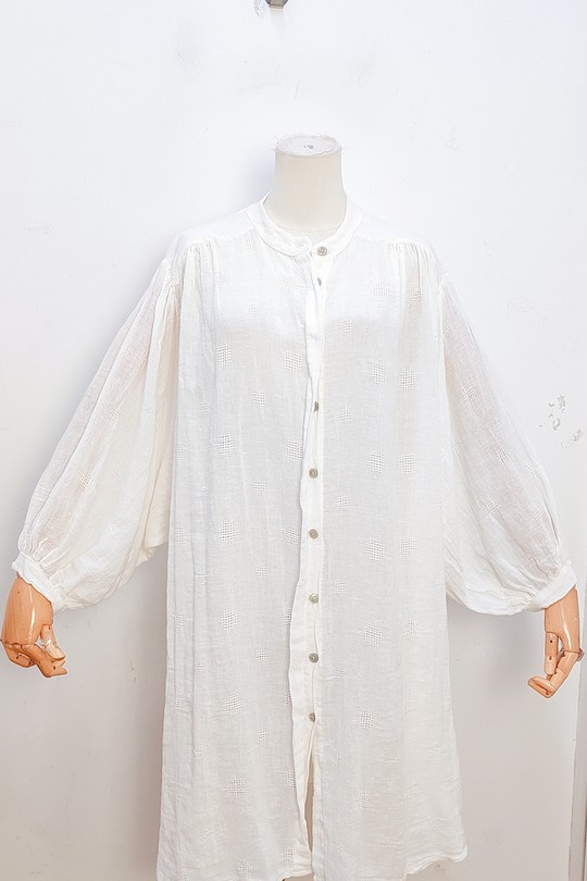 Robes mi-longues Femme Blanc bellavie 94077 Efashion Paris