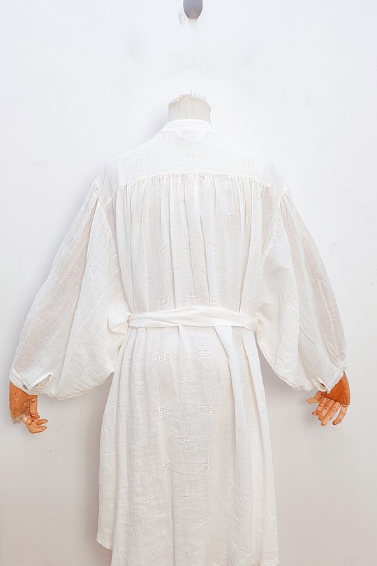 Robes mi-longues Femme Blanc bellavie 94077 Efashion Paris