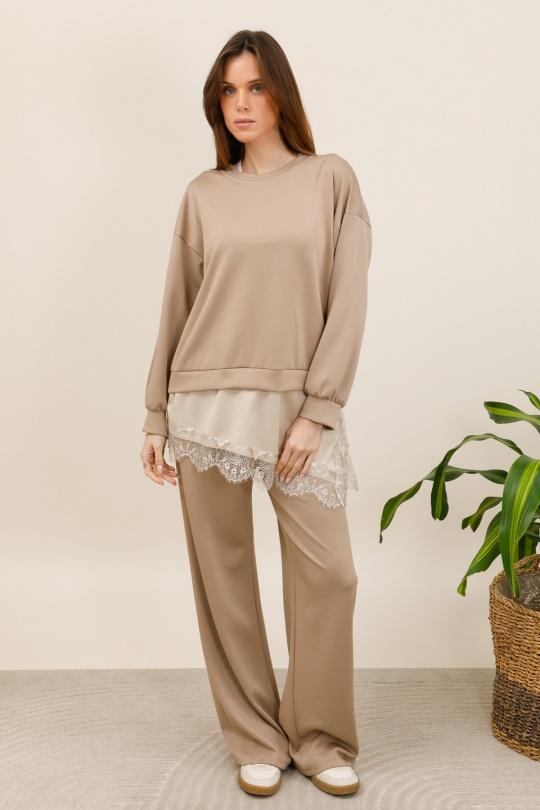 Ensembles Femme Taupe bellavie 60228 Efashion Paris