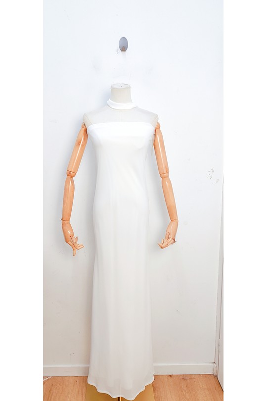 Vestidos largos Mujer Sky blue bellavie 2373 Efashion Paris