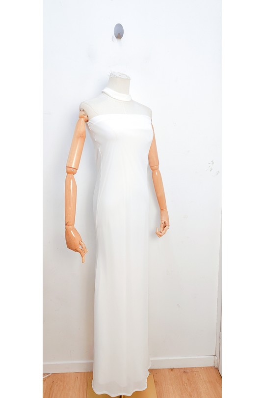 Vestidos largos Mujer Sky blue bellavie 2373 Efashion Paris