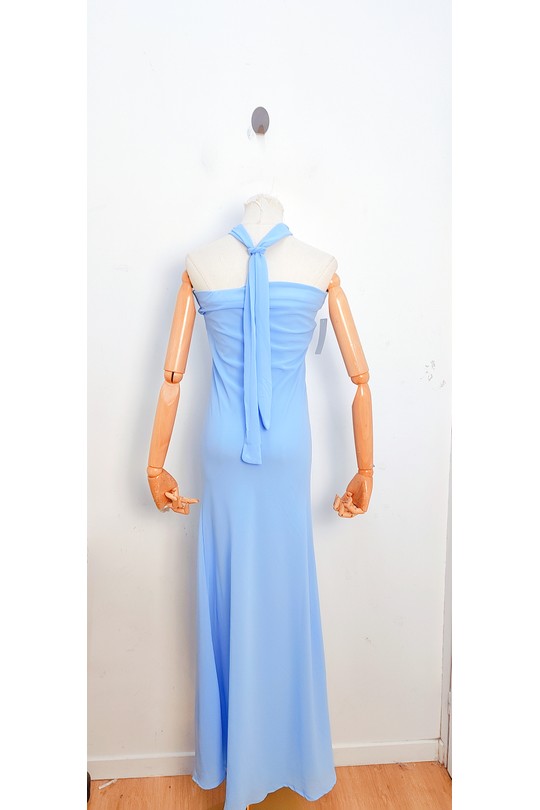 Vestidos largos Mujer Sky blue bellavie 2373 Efashion Paris