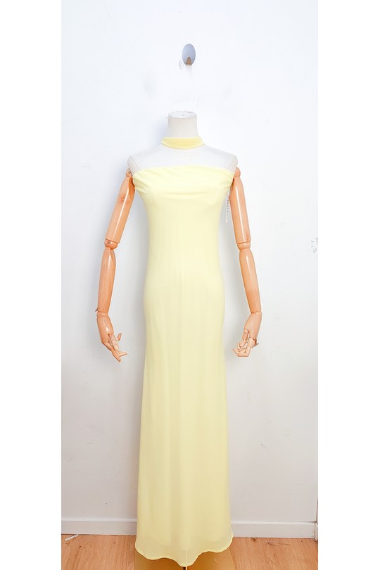 Vestidos largos Mujer Sky blue bellavie 2373 Efashion Paris