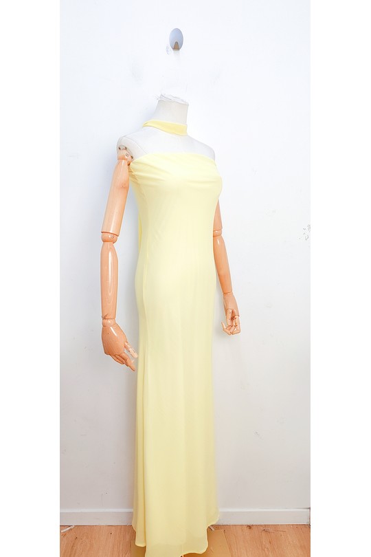 Vestidos largos Mujer Sky blue bellavie 2373 Efashion Paris