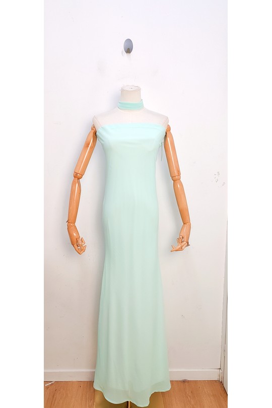 Vestidos largos Mujer Sky blue bellavie 2373 Efashion Paris