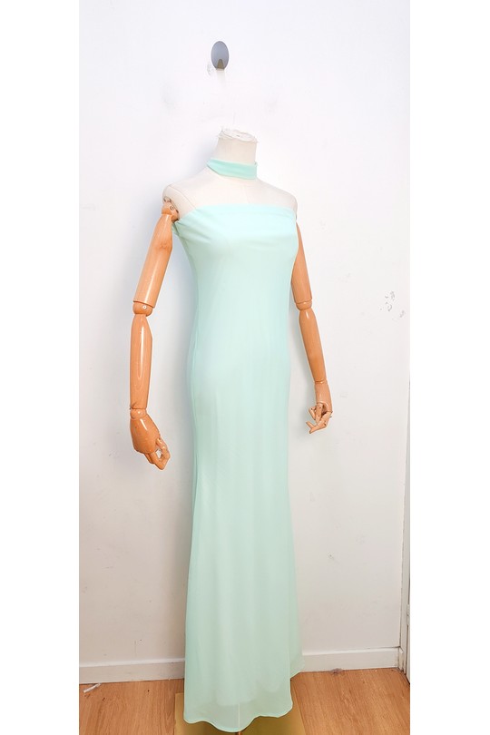 Vestidos largos Mujer Sky blue bellavie 2373 Efashion Paris