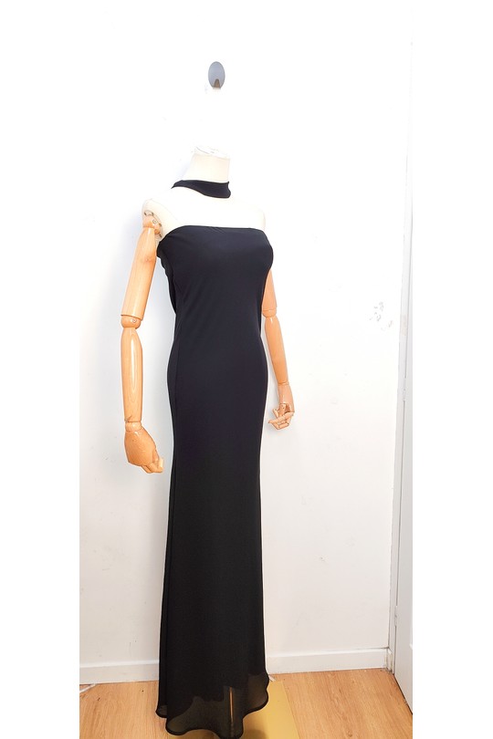 Vestidos largos Mujer Sky blue bellavie 2373 Efashion Paris