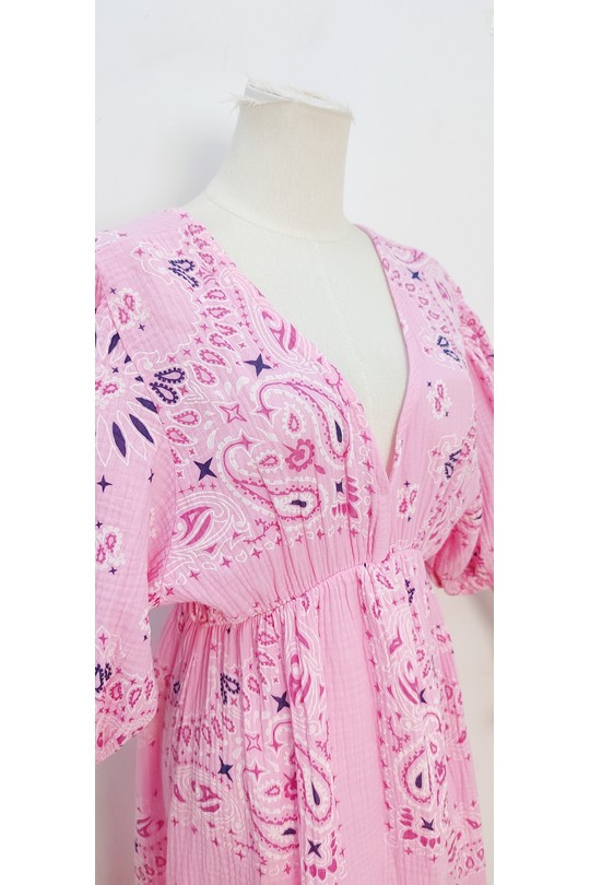 Robes mi-longues Femme Vert Olive bellavie 1398 Efashion Paris