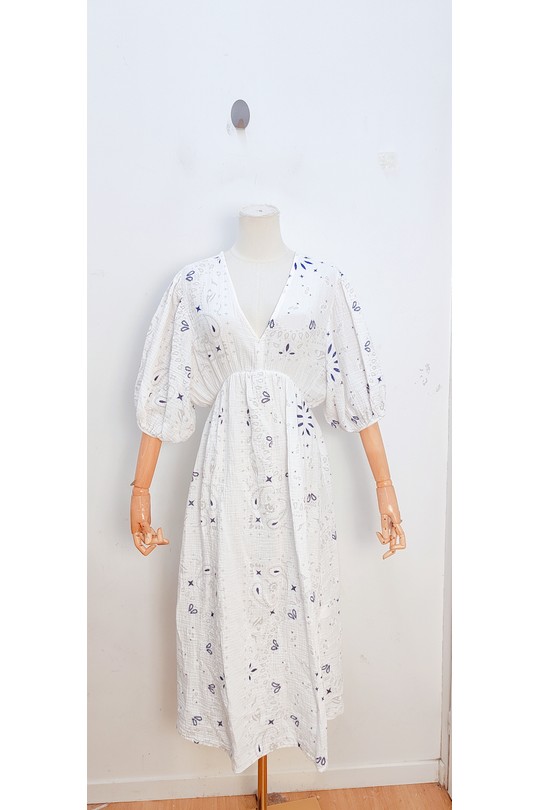 Robes mi-longues Femme Vert Olive bellavie 1398 Efashion Paris