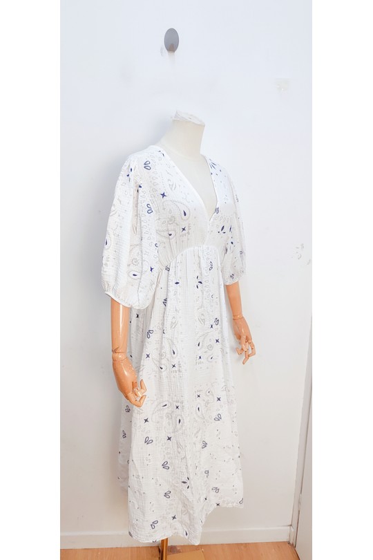 Robes mi-longues Femme Vert Olive bellavie 1398 Efashion Paris