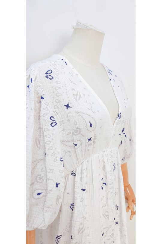 Robes mi-longues Femme Vert Olive bellavie 1398 Efashion Paris