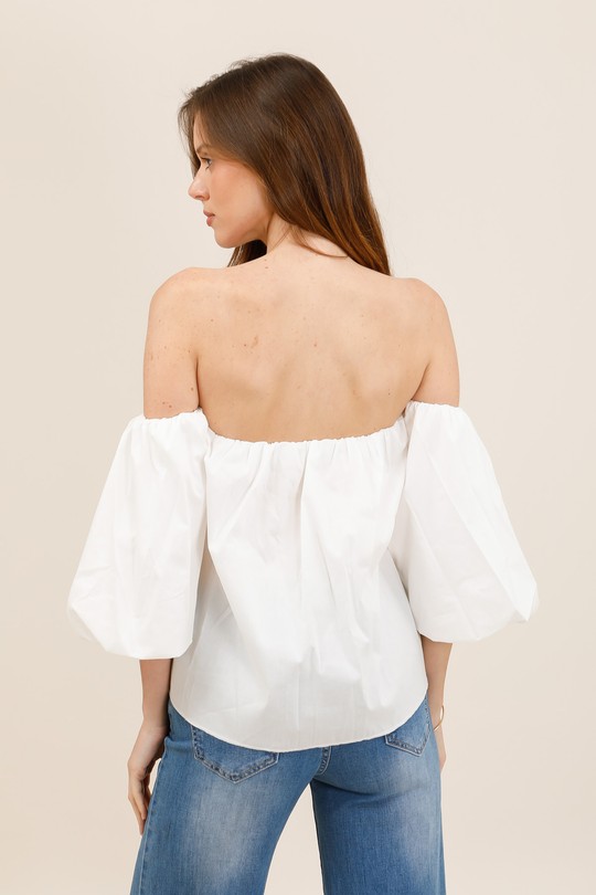 Tops Femme Blanc bellavie 2413 Efashion Paris
