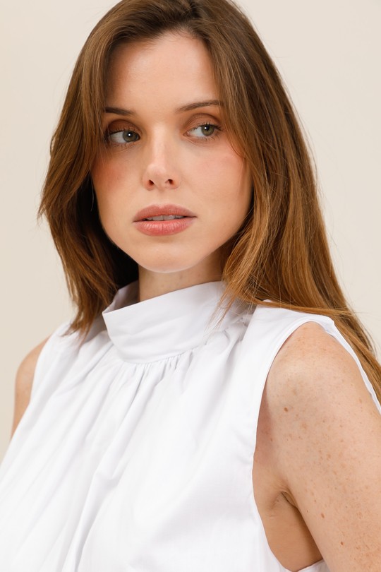Tops Femme Blanc bellavie 3382 Efashion Paris