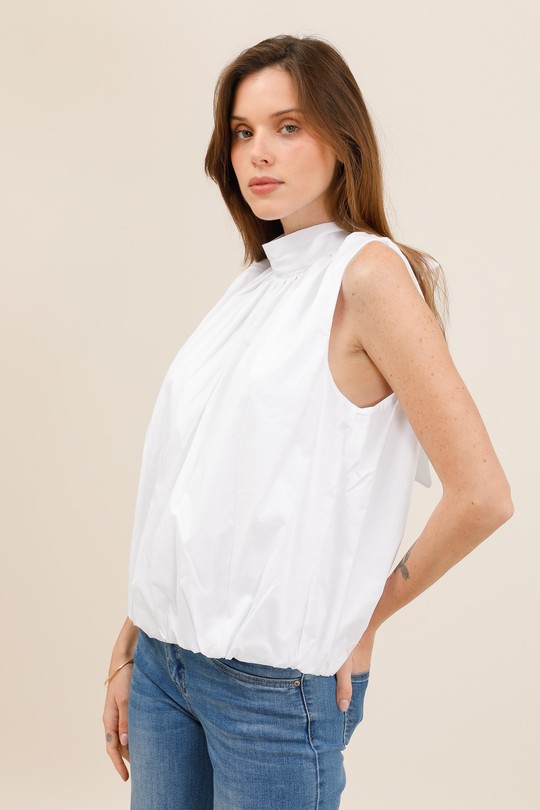 Tops Femme Blanc bellavie 3382 Efashion Paris