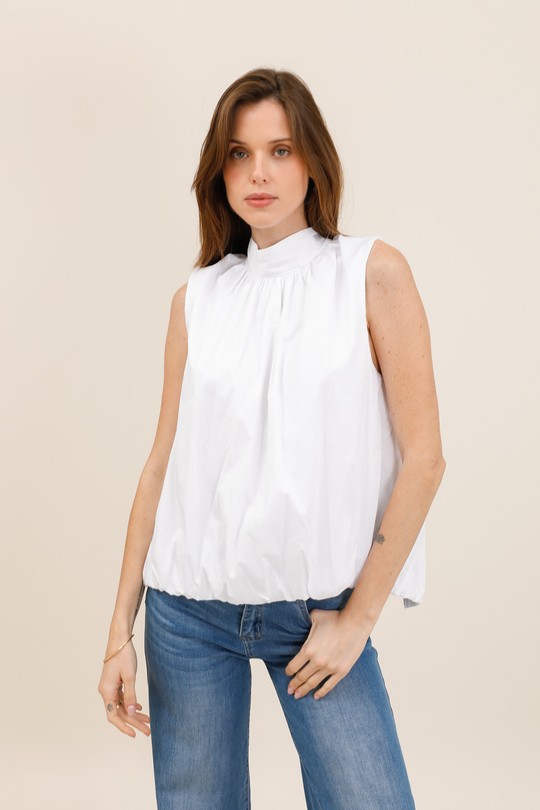 Tops Femme Blanc bellavie 3382 Efashion Paris
