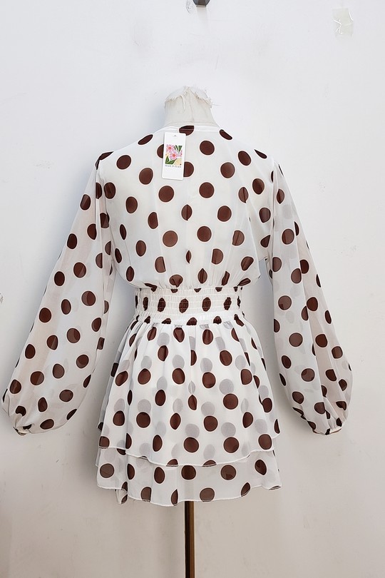 Robes courtes Femme Jaune bellavie 2420 Efashion Paris