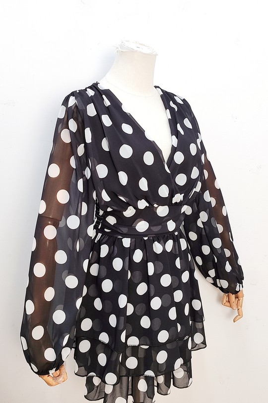 Robes courtes Femme Jaune bellavie 2420 Efashion Paris