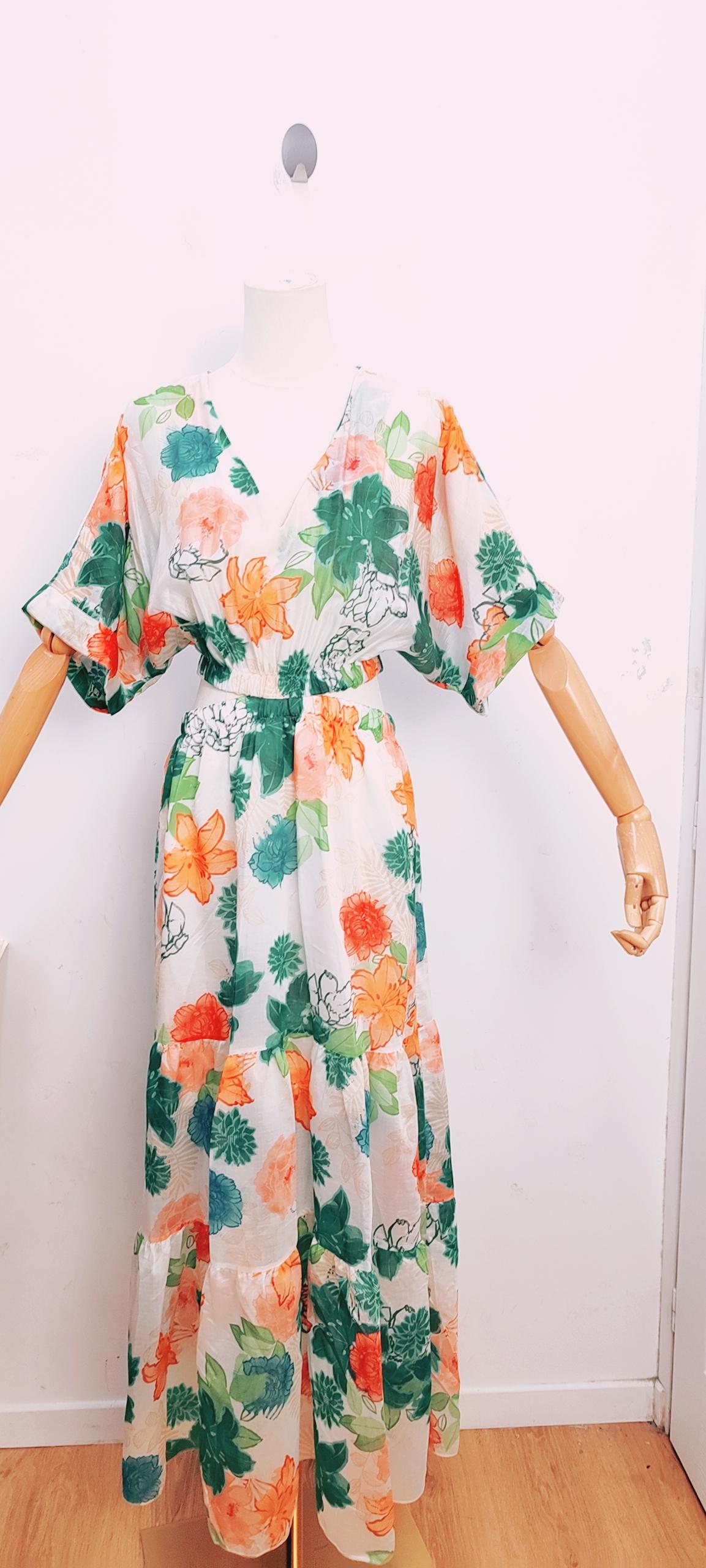 Vestidos largos Mujer Green bellavie 11516 #c Efashion Paris