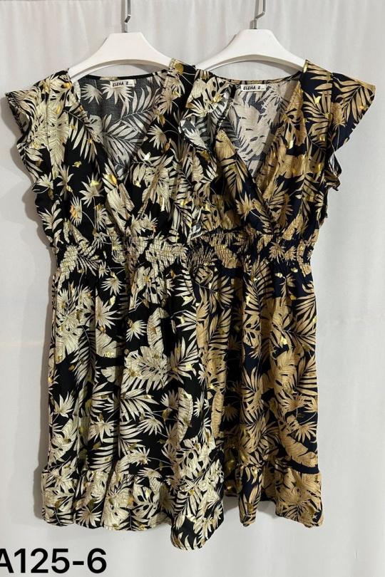 Robes courtes Femme Couleurs mélangées Zoe Mode (Elena Z) 125-6 Efashion Paris