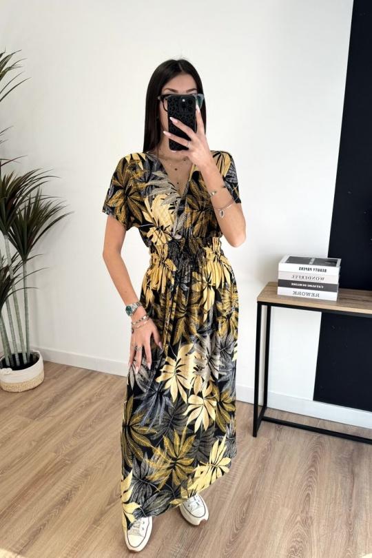 Robes longues Femme Couleurs mélangées Zoe Mode (Elena Z) 2237-63 Efashion Paris