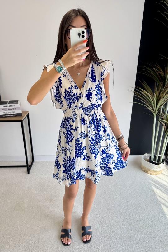 Robes courtes Femme Bleu Zoe Mode (Elena Z) 125-20 Efashion Paris