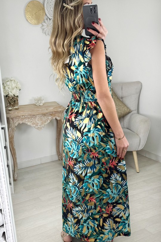 Robes longues Femme Couleurs mélangées Zoe Mode (Elena Z) A137-2 Efashion Paris