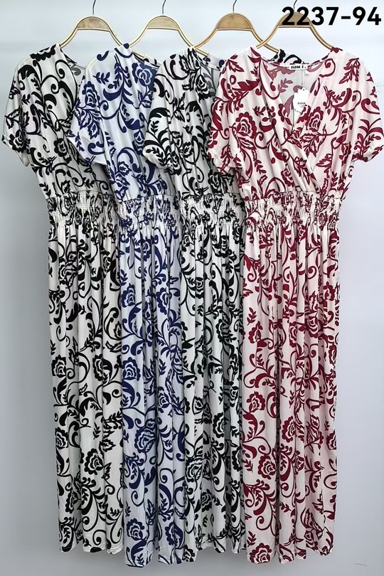 Robes longues Femme Couleurs mélangées Zoe Mode (Elena Z) 2237-94 Efashion Paris