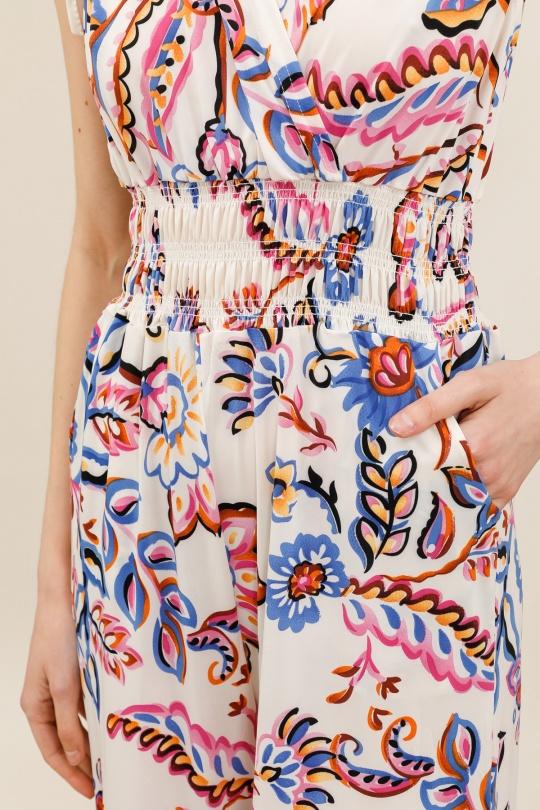 Combinaisons Femme Blanc Zoe Mode (Elena Z) 027-96 Efashion Paris