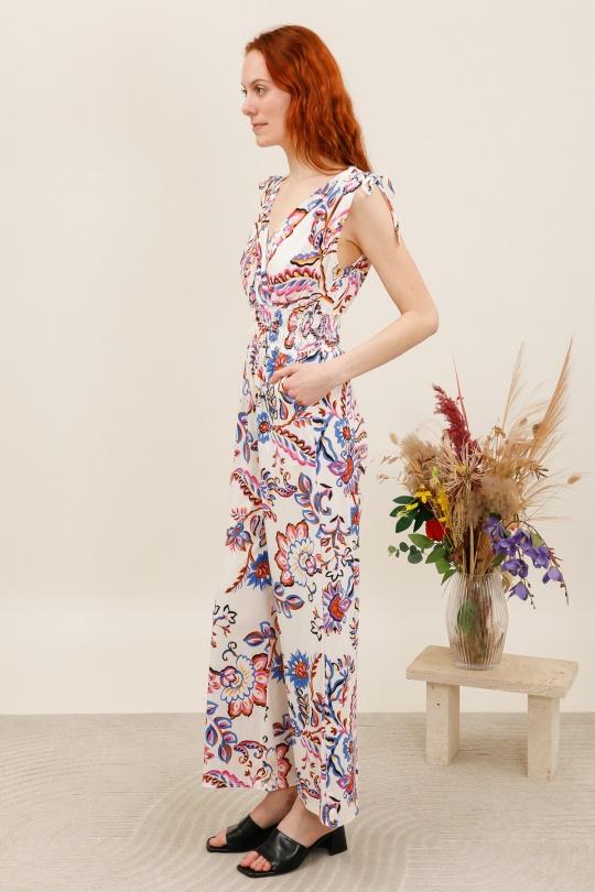 Combinaisons Femme Blanc Zoe Mode (Elena Z) 027-96 Efashion Paris