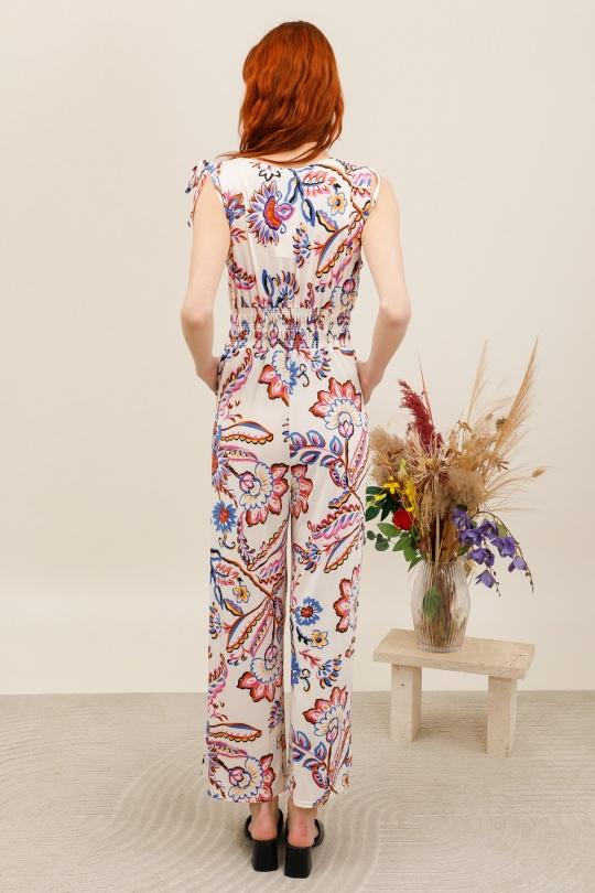 Combinaisons Femme Blanc Zoe Mode (Elena Z) 027-96 Efashion Paris