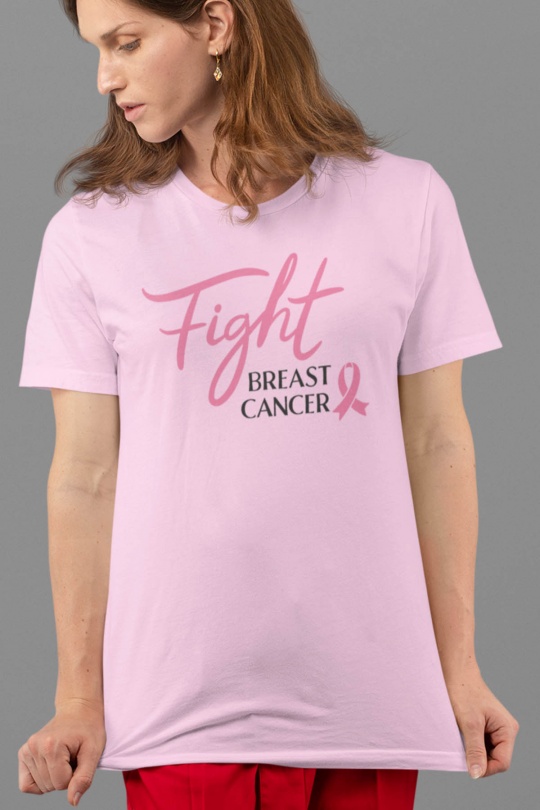 T-shirts Donna White Impression A La Demande I.A.L.D T-SHIRT FEMME FIGHT BREAST Efashion Paris
