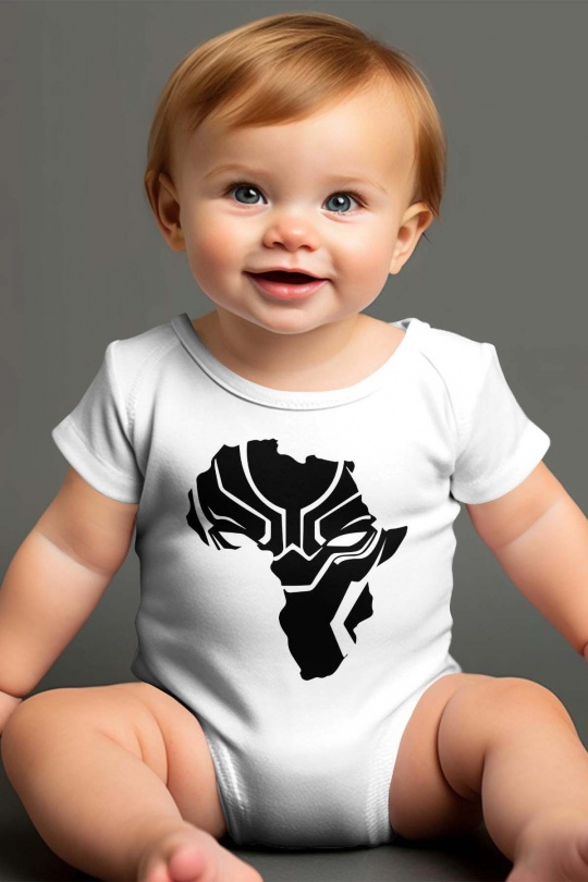 Ensembles & Bodies Enfant & Bébé  Blanc Impression A La Demande I.A.L.D BLACK AFRIK  Efashion Paris