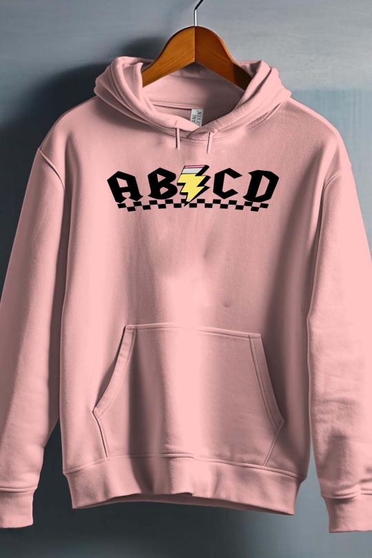 Hauts Enfant & Bébé  Gris Impression A La Demande I.A.L.D ABCD - SWEAT CAPUCHE FILLE Efashion Paris