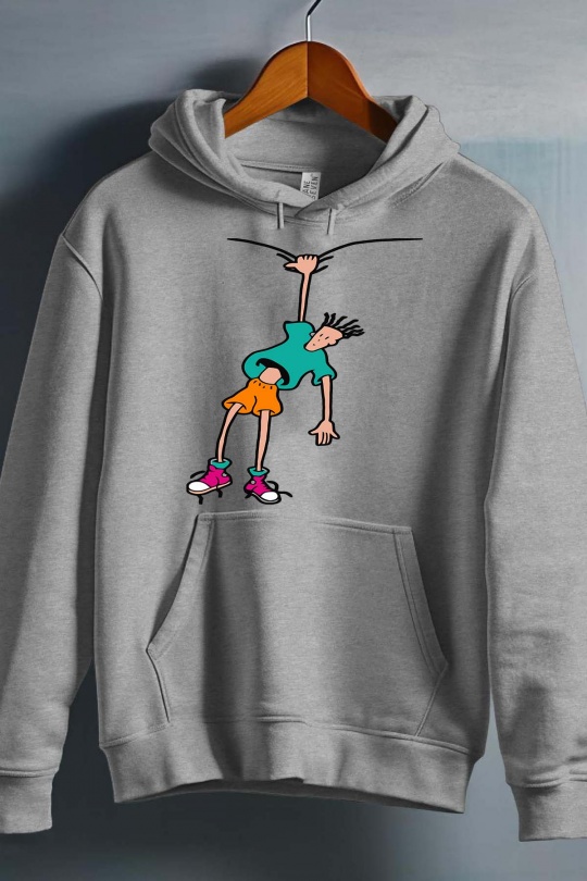 Hauts Enfant & Bébé  Gris Impression A La Demande I.A.L.D FIDO DIDO - SWEAT CAPUCHE GARÇON Efashion Paris