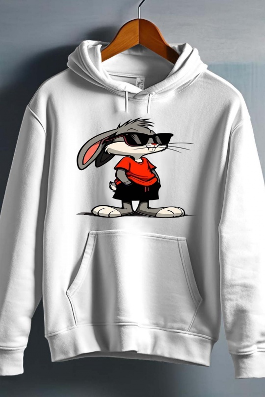 Hauts Enfant & Bébé  Blanc Impression A La Demande I.A.L.D PINLA STYLE - SWEAT CAPUCHE FILLE Efashion Paris