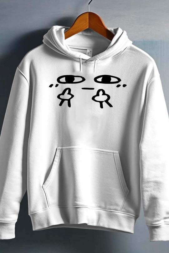 Pulls Homme Blanc Impression A La Demande I.A.L.D BB INSOLENT - SWEAT CAPUCHE HOMME Efashion Paris