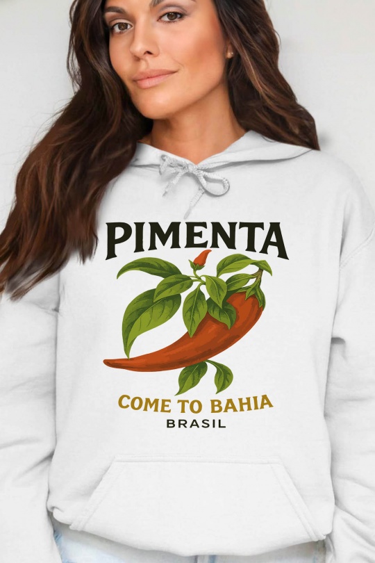 Sudaderas Mujer White Impression A La Demande I.A.L.D PIMENTA - SWEAT CAPUCHE FEMME Efashion Paris