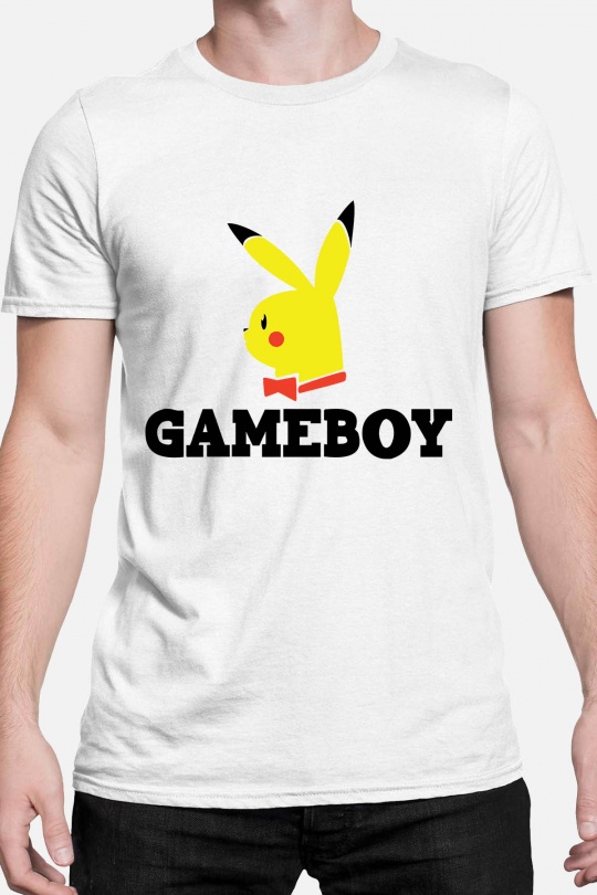 T-shirts Men White Impression A La Demande I.A.L.D PLAY GAMEBOY - TSHIRT HOMME Efashion Paris