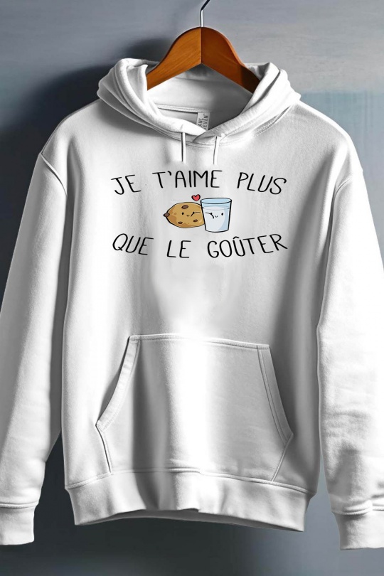 Jumpers Men Black Impression A La Demande I.A.L.D AIME PLUS GOUTER - SWEAT CAPUCHE HOMME Efashion Paris