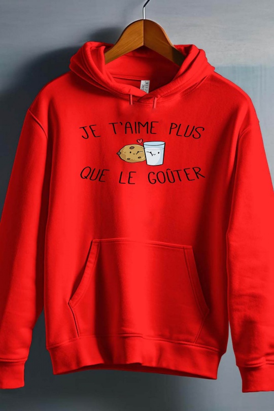 Jumpers Men Black Impression A La Demande I.A.L.D AIME PLUS GOUTER - SWEAT CAPUCHE HOMME Efashion Paris